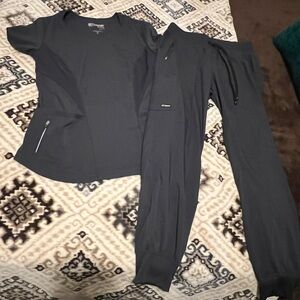 Greys anatomy jogger scrub set
